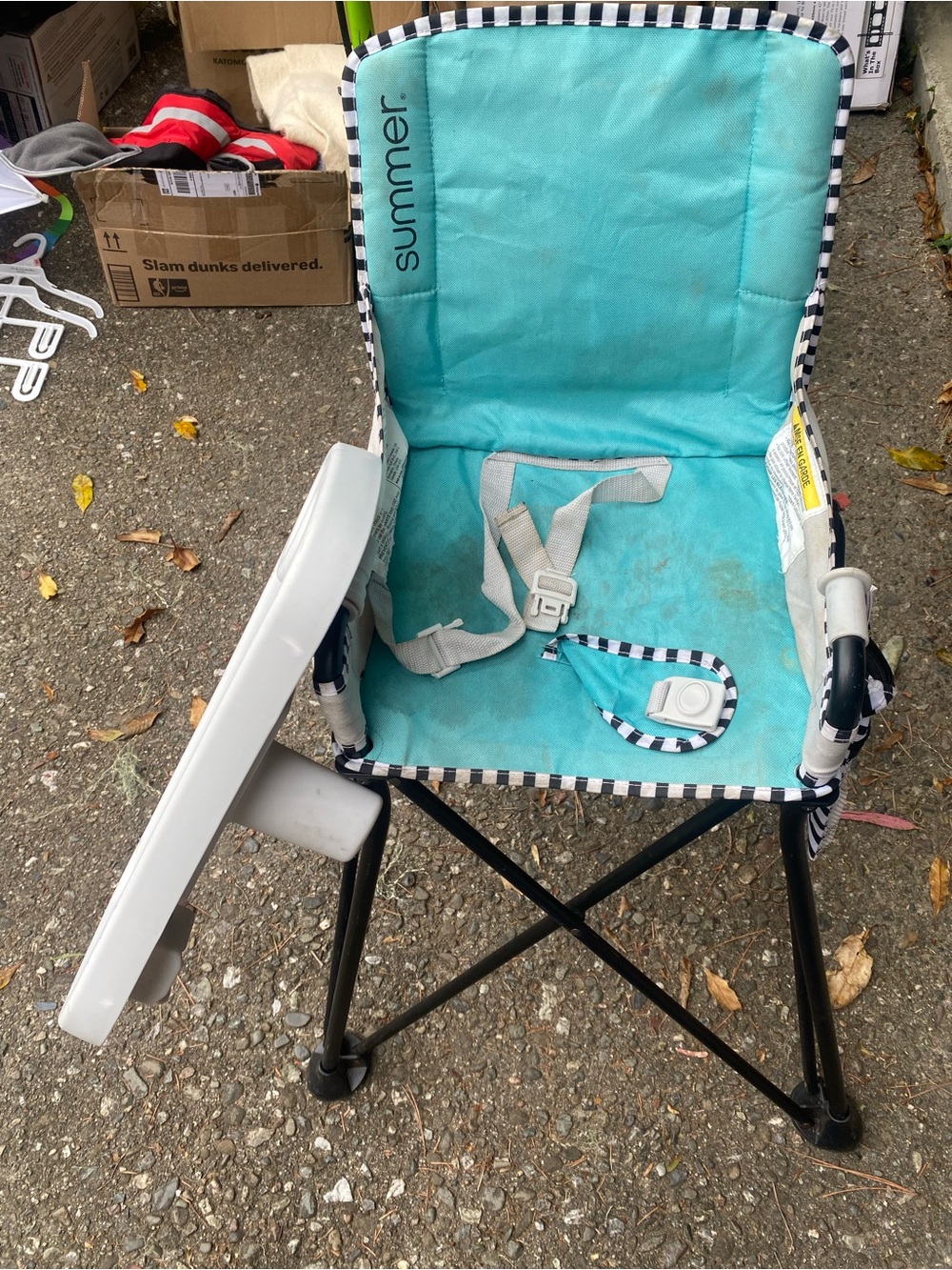 Summer Portable Kids Booster Seat - Teal